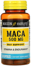 Mason Natural Maca 500 mg Мака 60 капсул