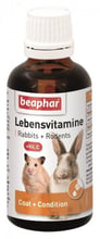 Витамины для грызунов Beaphar Lebensvitamine 50 мл (13173)