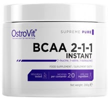 OstroVit BCAA Instant 200 g /20 servings/ Pure