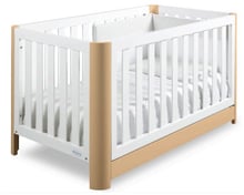 Кроватка детская Baby Italia Joe White/Natural 138х76 см бело-натуральная (JOE WHITE/NATURAL)
