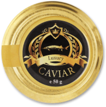 Икра осетра малосольная Luxury Caviar с/б 50 г (WT4455)