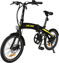 Електровелосипед Like.Bike Flash (black / yellow)