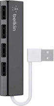 Belkin Travel Ultra Slim HUB USB to 4xUSB Black (F4U042bt)