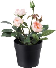 Искусственное растение в горшке ІКЕА Fejka 9 см Розовый (00395313)