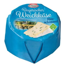 Сыр Coburger Bayerischer Weichkäse Blau-schimmel с голубой плесенью 60% 150 г (DLR4928)