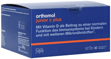 Orthomol Junior C Plus Витамины для детей 30 дней 90 жевательных таблеток