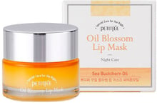 Petitfee Oil Blossom Lip Mask Нічна маска для губ з вітаміном Е і маслом обліпихи 15g