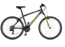 Велосипед AUTHOR (2023) Outset 26", рама 15", серый/неоново-желтый (2023049)