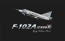 Американський винищувач-перехоплювач Meng F-102A (Case X) George Walker Bush