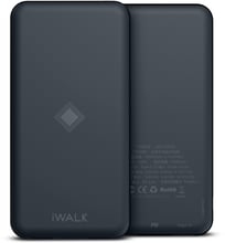 iWALK Power Bank Chic Air 10000mAh Wireless Charger Blue (UBC10000A)