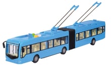 Тролейбус Автопром 1:43 блакитний колір зі світловими та звуковими ефектами (7991C)