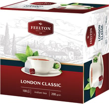 Feelton черный London Classic 100х2 г (8908012648017)