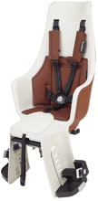 Детское велокресло Bobike Exclusive maxi Plus Carrier LED Cinnamon brown