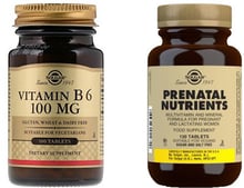 Набор Биологически Активных Добавок для беременных (Prenatal Nutrients Multivitamin & Mineral + Vitamin B6)