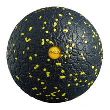 Мяч массажный 4FIZJO EPP Ball 12 диаметр 12 см черно-желтый (4FJ0057)