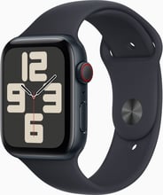 Apple Watch SE 2 2023 44mm GPS+LTE Midnight Aluminum Case з Midnight Sport Band - M/L (MRH73)