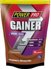 Power Pro Gainer 1000 g /25 servings/ Шоколад