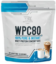 Bodyperson Labs WPC80 900 g / 30 servings / Coffe Mocha