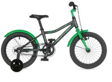 Велосипед Author (2023) Stylo II 16, рама 9, матовый темно-серый/зеленый (2023012)