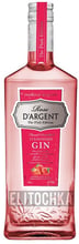 Джин Rose D'Argent Strawberry Gin, 0.7л 40% (DDSAG1G075