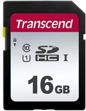 Transcend 16GB SDHC Class 10 UHS-I U1 (TS16GSDC300S)