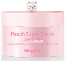 Tony Moly Bling Cat Peach Sugar Scrub Сахарный скраб для лица 80 ml
