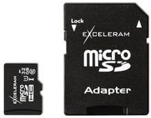 eXceleram 32GB microSDHC Class 10 UHS-I + adapter (MSD3210A)