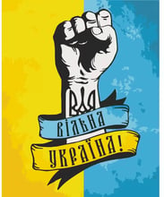 Картина по номерам Art Craft Свободная Украина 10345-AC 40х50 см