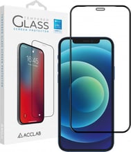 ACCLAB Tempered Glass Full Glue Black for iPhone 12 Pro Max
