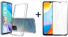 Набір BeCover TPU Case + Tempered Glass для Xiaomi Redmi Note 11 4G / Redmi 10 / 10 Prime 2022