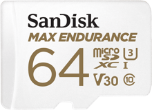 SanDisk 64GB microSDXC C10 UHS-I U3 Max Endurance (SDSQQVR-064G-GN6IA)