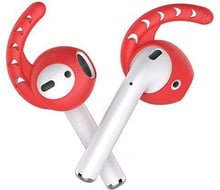Насадки для наушников AhaStyle Silicone Ear Hooks Red (AHA-01140-RED) for Apple AirPods