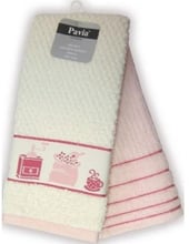 Pavia Набор полотенец PEMBE-ECRU (pink-ecru)