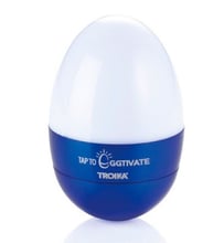 Светильник-ночник Troika Eggtivate, с датчиком вибрации, синий (EGG10/BL)