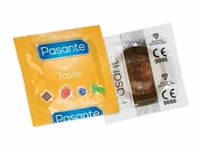 Презерватив Pasante Taste Chocolate со вкусом шоколада