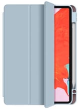 WIWU Protective Case with Pencil holder Light Blue for iPad 10.2" 2019-2021/iPad Air 2019/Pro 10.5"