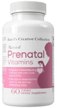 Earth‘s Creation Prenatal Vitamin Мультивитамины для беременных 60 таблеток