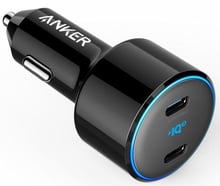 ANKER USB-С Car Charge PowerDrive+ III Duo - 30W PD + 18W USB-C Black (A2725H11)