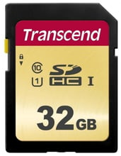 Transcend 32GB SDHC Class 10 UHS-I U1 (TS32GSDC500S)