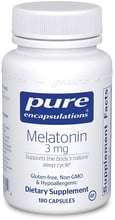 Pure Encapsulations Melatonin 3 Mg 180 caps (PE-00181)