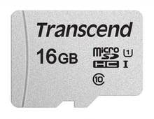 Transcend 16GB microSDHC Сlass 10 UHS-I U1 (TS16GUSD300S)
