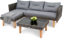 Комплект садовой мебели diVolio Imola DV-001GF темно-серый