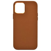 Аксесуар для iPhone WIWU Calfskin Case Brown для iPhone 13: Колір коричневый