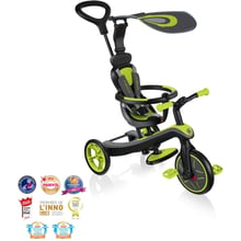 Велосипед Globber Explorer Trike 4в1 зеленый (632-106-3): Тип 3х колесный велосипед