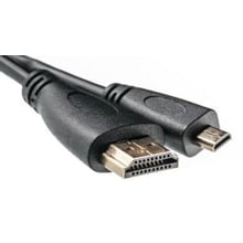 Кабель і перехідник PowerPlant HDMI для HDMI D (мікро), 2.0m (KD00AS1242): Тип кабель