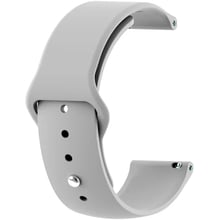 BeCover Sport Band Light Gray для Garmin Vivoactive 3/3 Music/Vivomove HR/Vivomove (710513): Колір серый