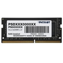 PATRIOT 16 GB SO-DIMM DDR4 2666 MHz Signature Line (PSD416G266681): Тип DDR4