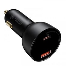 Зарядное устройство Baseus Car Charger USB-C+USB Superme Digital Display 100W Black (CCZX-01): Особенности Быстрая зарядка, USB-C, Power Delivery (PD)