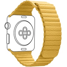 Аксесуар для Watch ArmorStandart Leather Loop Yellow (ARM57842) для Apple Watch 42/44/45/49mm: Виробник ArmorStandart