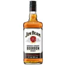 Бурбон Jim Beam White 40% 1.0 л (DDSBS1B003): Объем, л 1